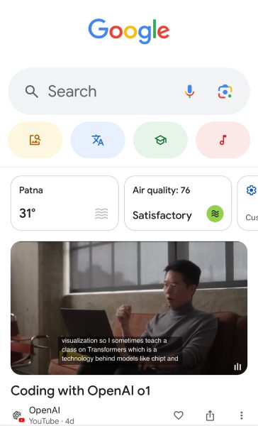 Google Lens AI-powered image search sees increased usability.