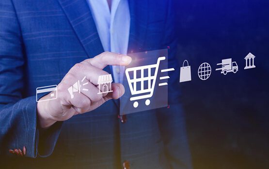 hand-touching-holographic-shopping-cart-key-feature