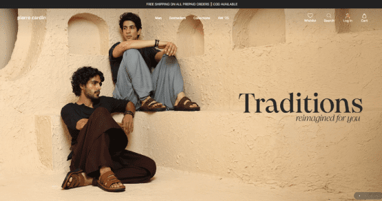 website-pierre-cardin-india-shopify-fashion
