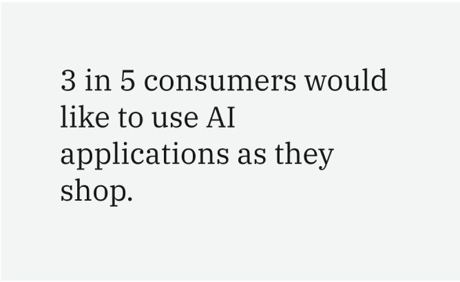 Three in five consumers prefer AI-driven personalization for purchase decisions