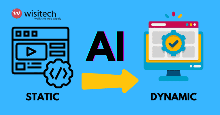 AI-powered website design personalizes the user experience.