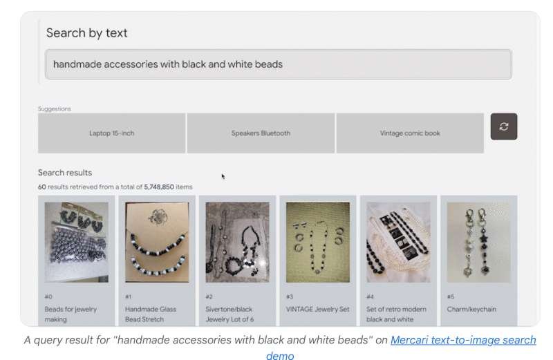 AI-powered search that understands multiple input types.