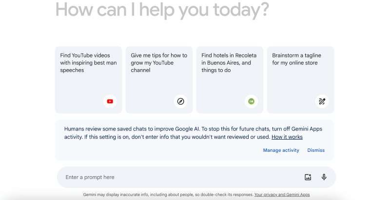 Google Gemini, a powerful AI that understands and responds to text, code, audio, image, and video.