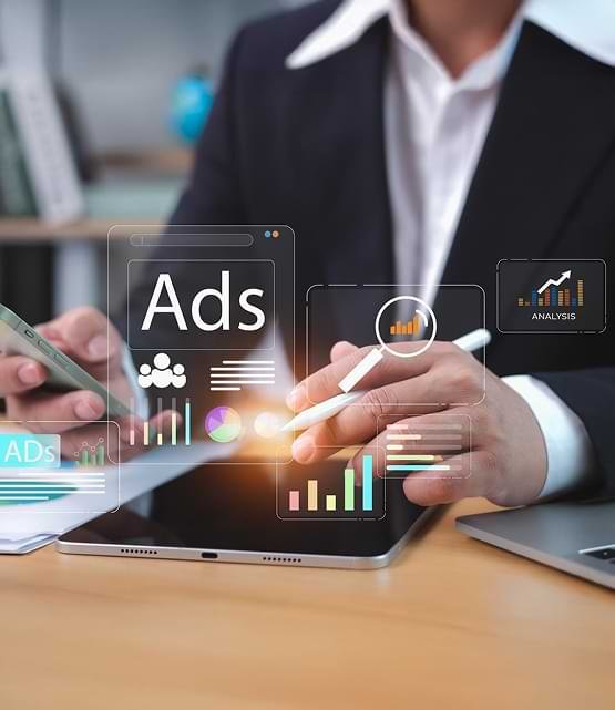 Wisitech campaign and ad banners with scroll-stopping visuals, AI-driven precision, and designs built to boost clicks, conversions, and ROI