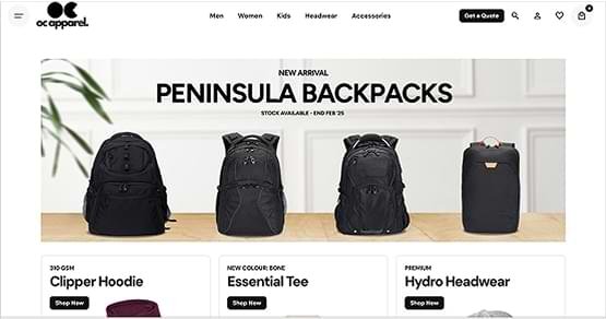 Pierre Cardin India Shopify Development and UX/UI Design for an apparel store, blending French fashion with modern design for style-conscious consumers.