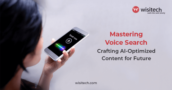 AI for optimizing voice search.